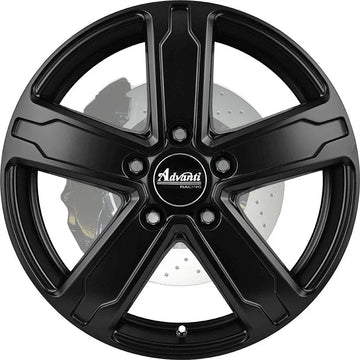 Advanti Racing Wheels TT11 Titan Matte Black 16"x6.5" - Brixton 4x4 - Buy Online Now!